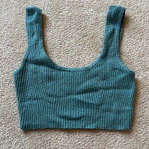 pacsun - kendal & kylie - knit top - xs - blue